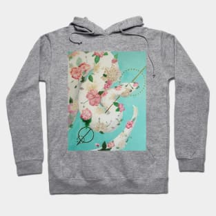 Floral Snake Hoodie